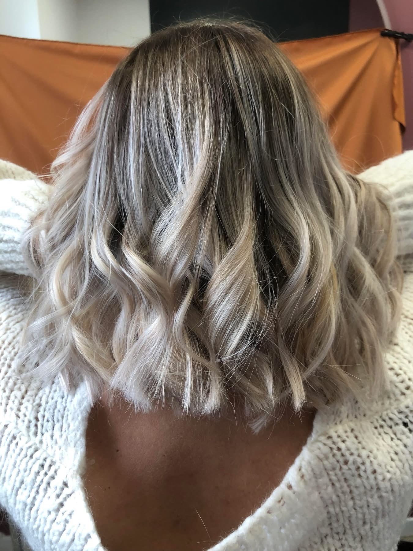 Balayage blond